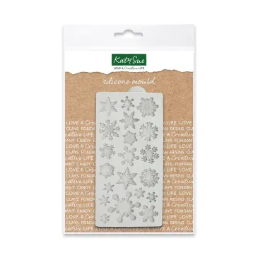 Katy Sue Snowflakes Silicone Mold