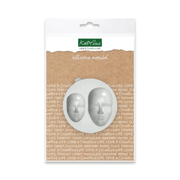 Katy Sue 3D Faces Silicone Mold