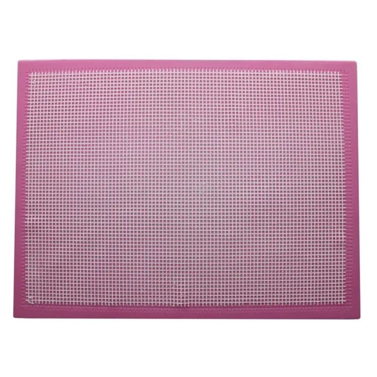 Tapis silicone dentelle Cake Lace Point de croix