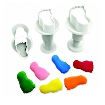 Dekofee Foot Plunger Cutters (Set of 3)