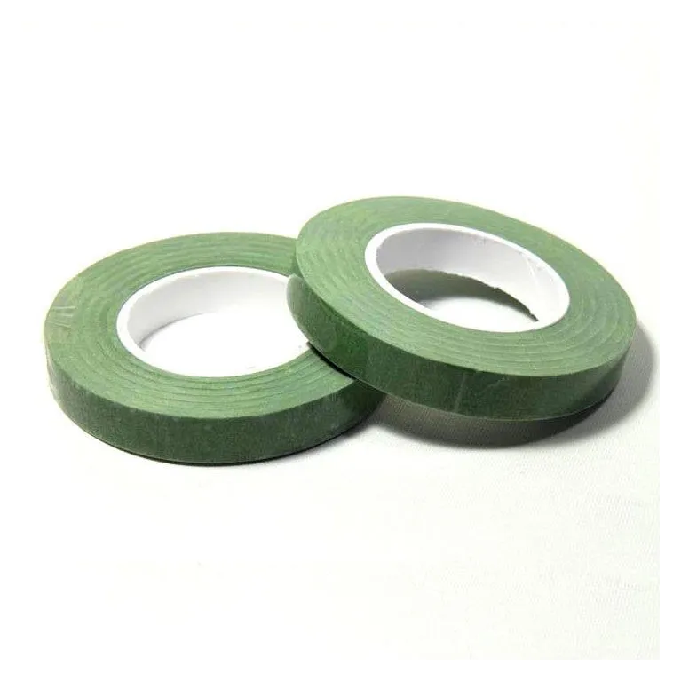 Dekofee Natural Green Floral Tape 27 m