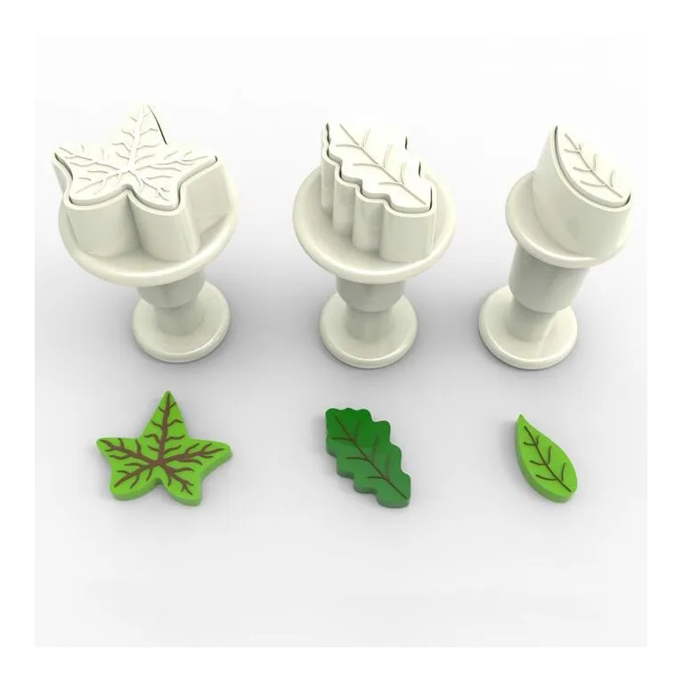 Dekofee Leaf Plunger Cutters (Set of 3)