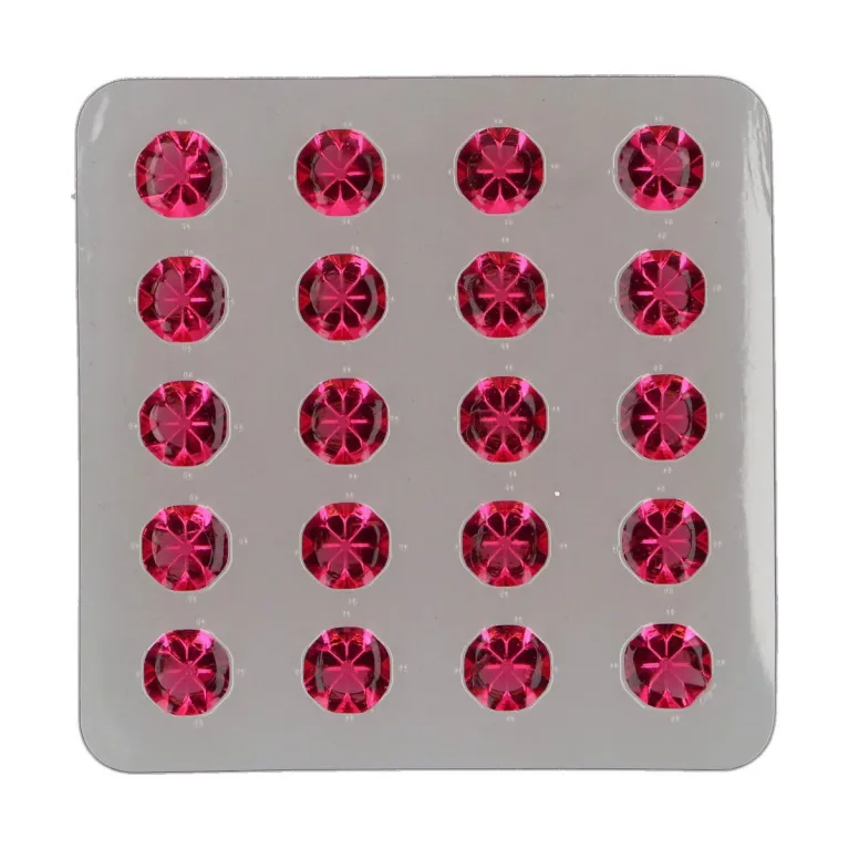 Diamants en gelée FunCakes rose 20 pièces
