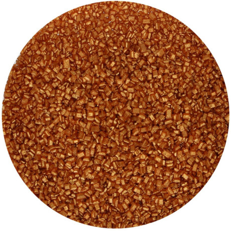Sucre coloré FunCakes Bronze or 80 g