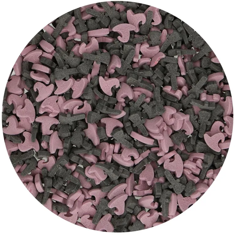 Medley en sucre FunCakes Chapeau de sorcière et balai 55 g