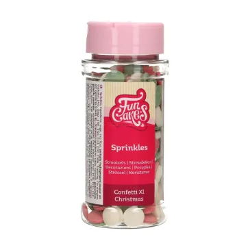 FunCakes XL Sugar Confetti Christmas 55 g