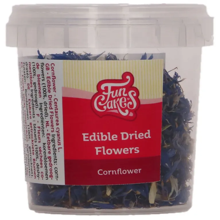 FunCakes Edible Dried Flowers Cornflower 5 g