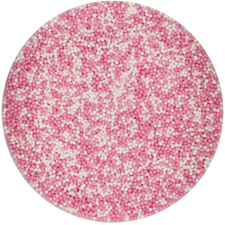 Nonpareilles sans gluten FunCakes Baby Pink 80 g