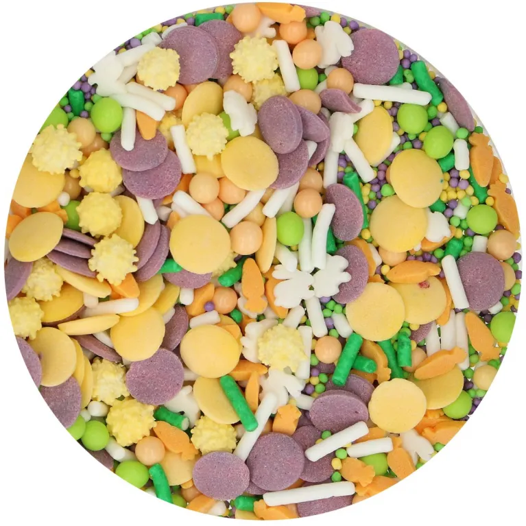Medley en sucre FunCakes Joyeuses Pâques 65 g
