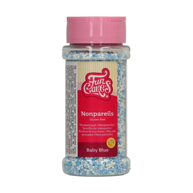 FunCakes Gluten-Free Nonpareils Baby Blue 80 g