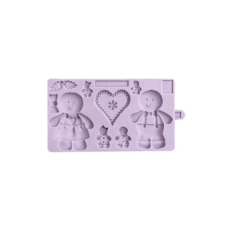 Karen Davies Gingerbread Biscuit Silicone Mold