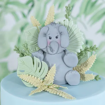 Karen Davies Elephant Face Silicone Mold