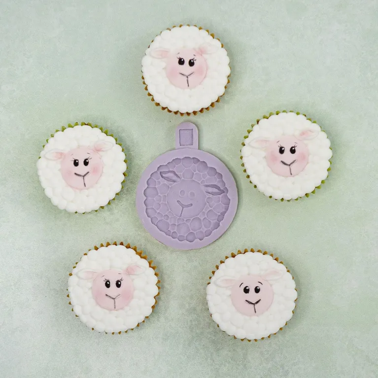 Karen Davies Sheep Face Silicone Mold