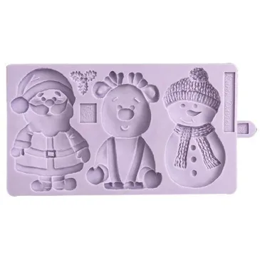 Karen Davies Christmas Biscuit Silicone Mold