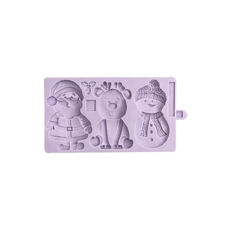 Karen Davies Christmas Biscuit Silicone Mold