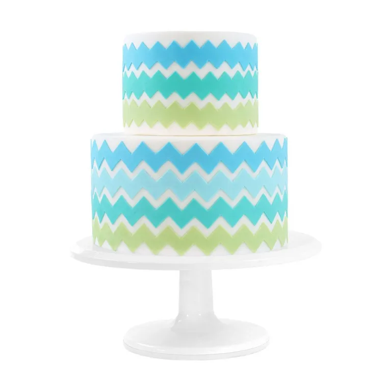 Découpoir pour la pate à sucre PME zig zag (lot de 2)