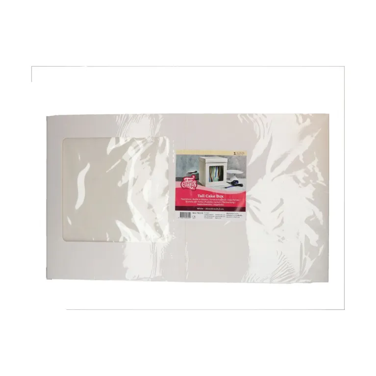 Boîte à gateaux haute FunCakes 30,5 x 30,5 x 34,5 cm