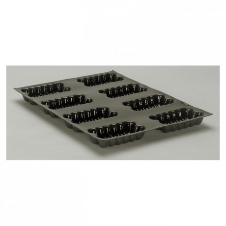 Flexipan 600 x 400 16 cakes cannelés 110 x 60 x 25 mm