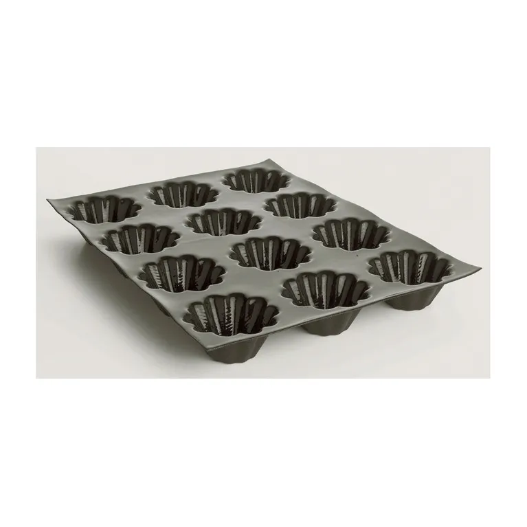 Flexipan 600 x 400 24 briochettes cannelées Ø 78 mm H 30 mm