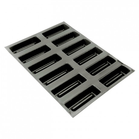 Flexipan 600 x 400 24 cakes avec rainures 120 x 40 x 25 mm