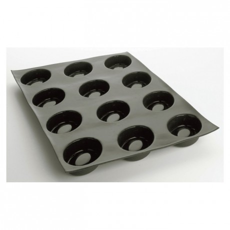 Flexipan 600 x 400 24 oval savarins 80 x 60 x 25 mm