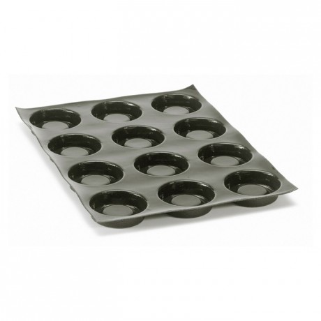 Flexipan 600 x 400 24 tartelettes fond de pâte Ø 80 mm H 20 mm