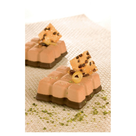 Flexipan 600 x 400 24 tablettes carrées 70 x 70 x 30 mm