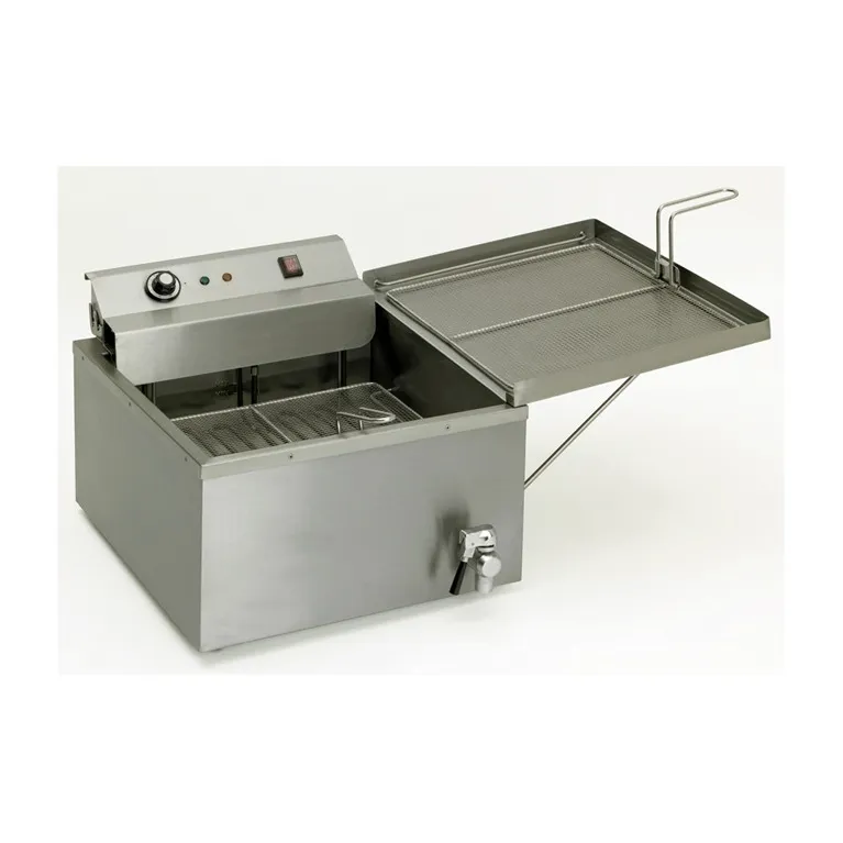 Friteuse à beignets 12 L (vidange, égouttoir)