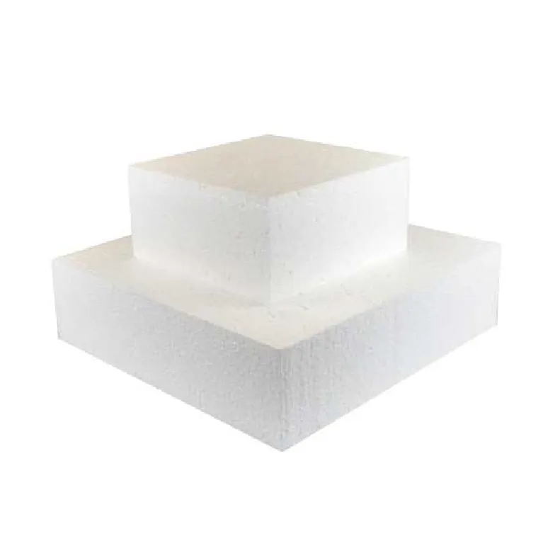 Gâteau factice FunCakes carré 10 cm 15 x 15 cm