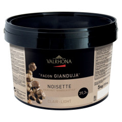 Gianduja noisette clair 39% 5 kg