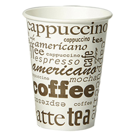 Gobelet Mondial en carton imprimé 10 cL (lot de 2500)