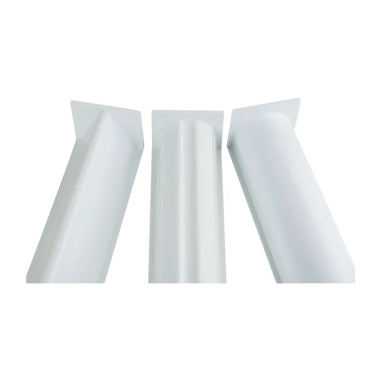 Gouttière à bûche demi cercle 470 x 65 x 40 mm en polystyrène