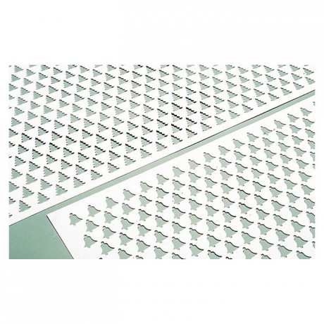 Grille pochoir cloches