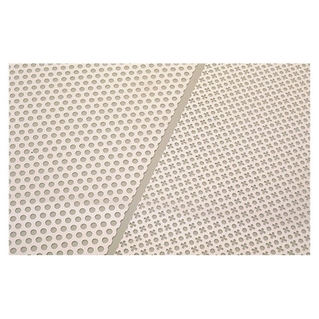 Biscuit stencil grill clovers - small size discs