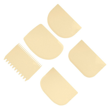 Set of 5 scrapers 100 x 90 mm