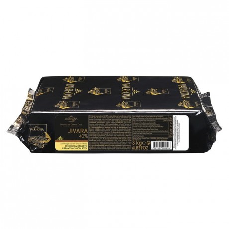 Jivara 40% chocolat au lait de couverture Mariage de Grands Crus blocs 3 kg