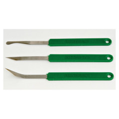 Straight baker's blade n°5 stainless steel L 145 mm