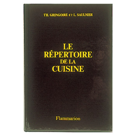 Le répertoire de la cuisine