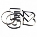 Letter I stainless steel H45 200x70 mm