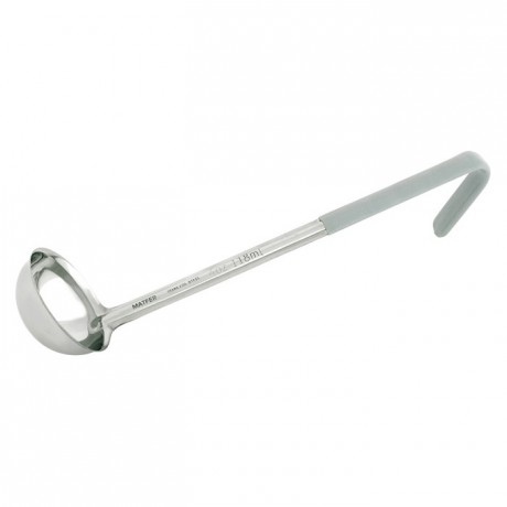 Louche inox manche gris 12 cL
