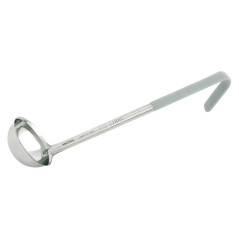 Louche inox manche gris 12 cL