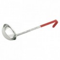 Louche inox manche rouge 35 cL