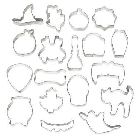 Wilton Halloween Cutters 18 Pieces