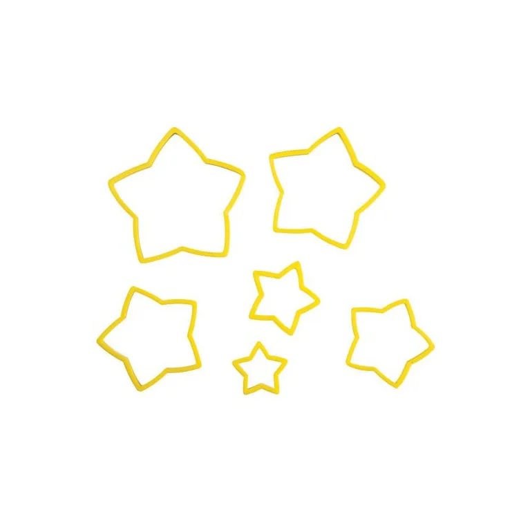 Découpoirs Wilton étoile 6 pièces