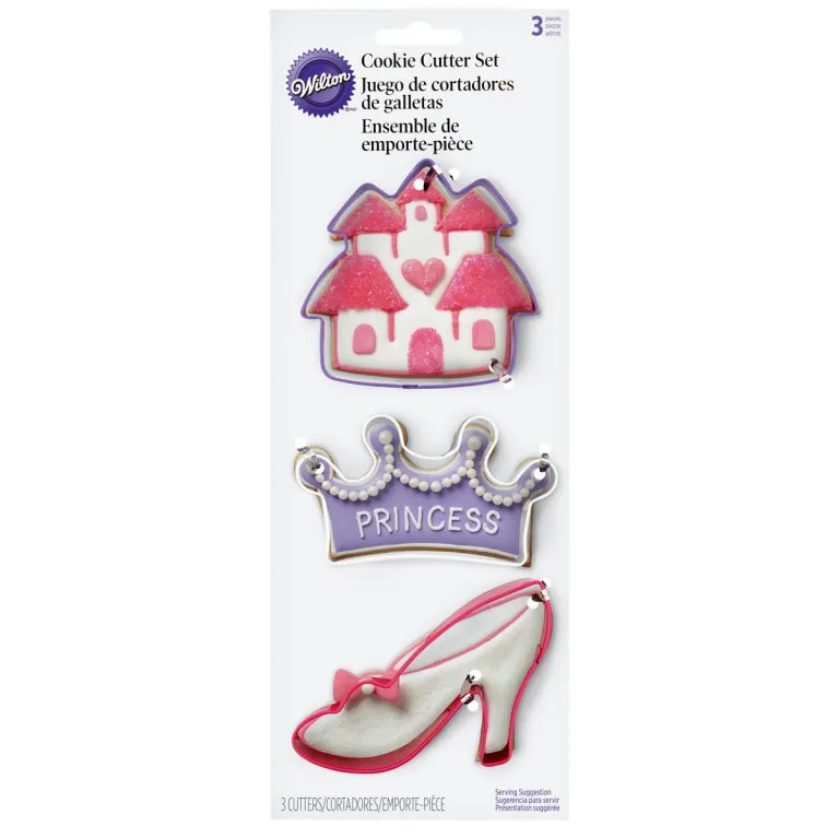 Wilton Princess Cutters 3 Pieces