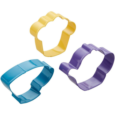 Découpoirs Wilton thé 3 pièces