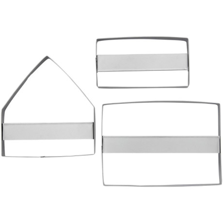 Wilton Gingerbread House Cutters 3 Pieces