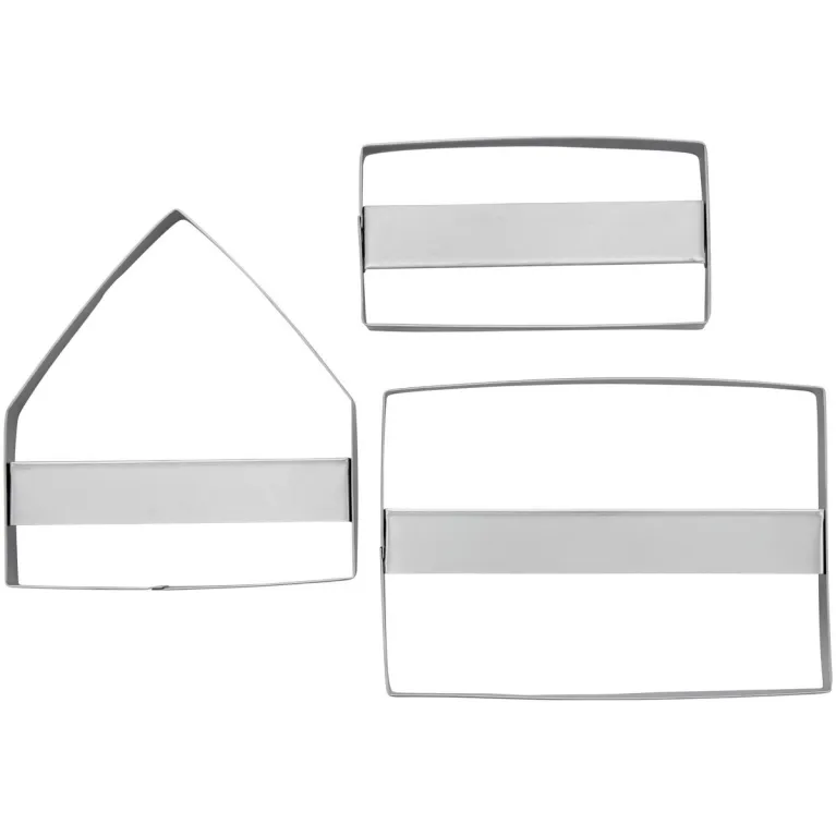 Découpoirs pour maison en pain d'épice Wilton 3 pièces