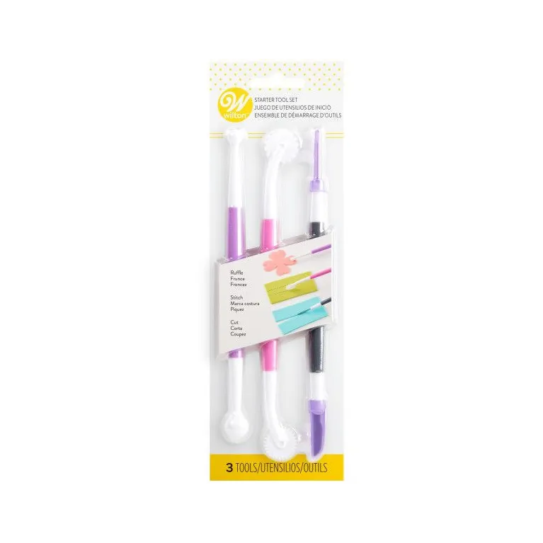 Wilton Fondant Tools (set of 3)