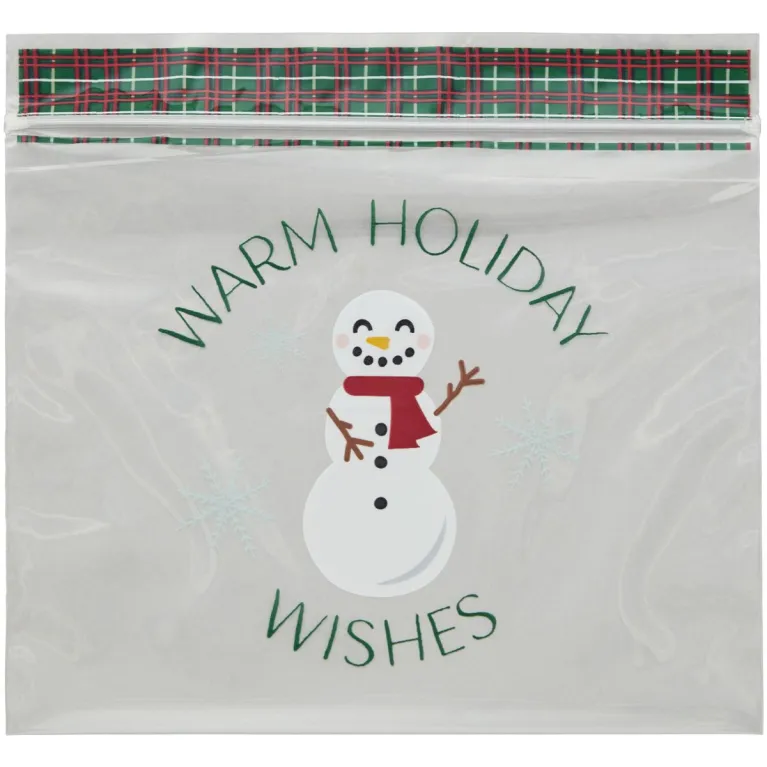 Sachets à friandises Wilton bonhomme de neige 20 pièces